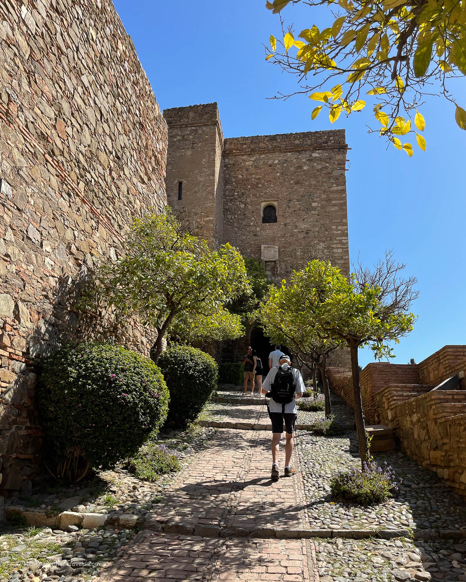 Alcazaba palace Malaga Spain &copy; Heatheronhertravels.com