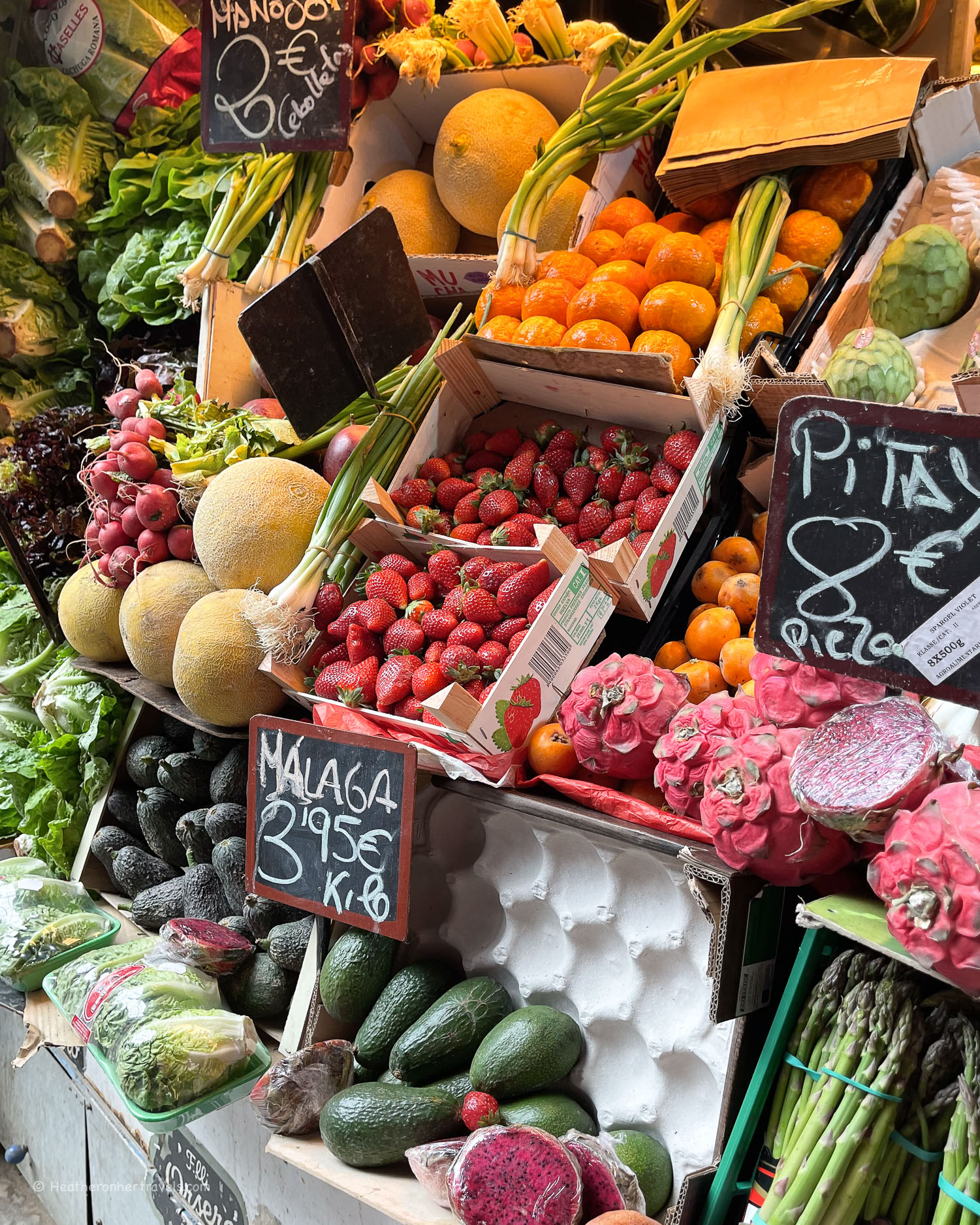 Atarazanas Market Malaga Spain &copy; Heatheronhertravels.com