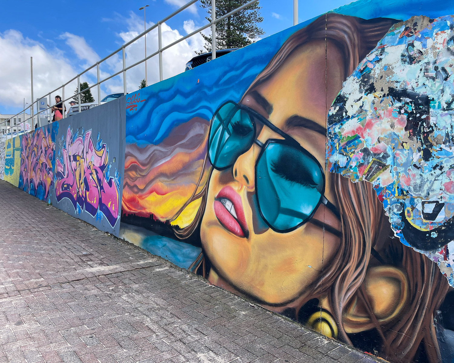 Bondi Beach Murals, Sydney, Australia &copy; Heatheronhertravels.com