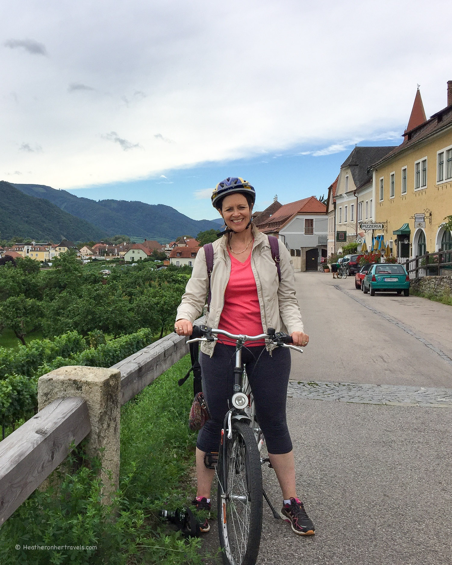 Cycling by the Danube in Austria &copy; Heatheronhertravels.com