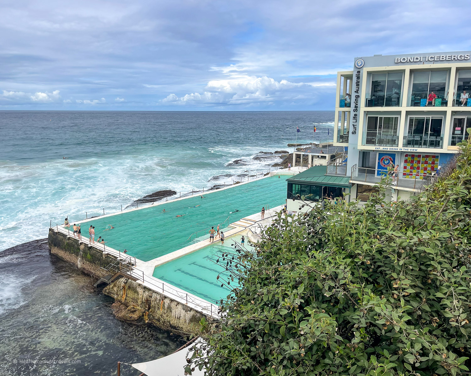 Icebergs, Bondi Beach, Sydney, Australia &copy; Heatheronhertravels.com