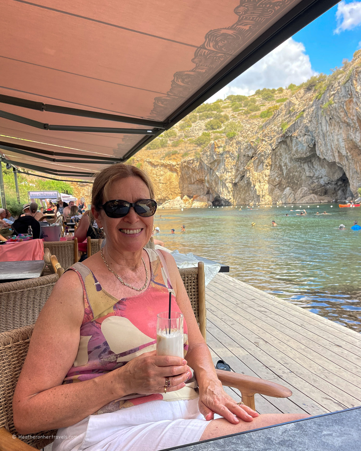 Lake Vouliagmeni near Athens &copy; Heatheronhertravels.com