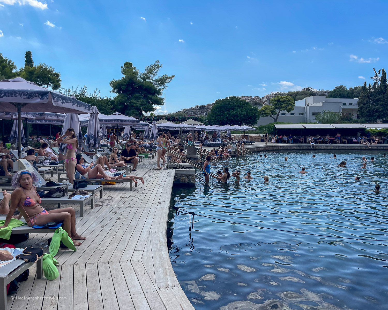 Lake Vouliagmeni near Athens &copy; Heatheronhertravels.com