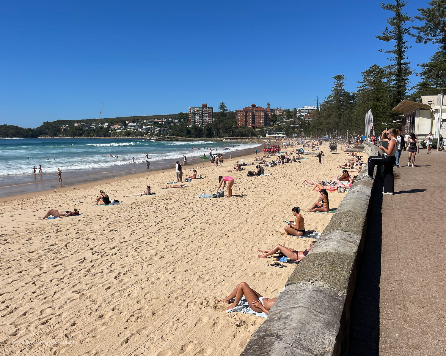 Manly Beach Sydney Australia &copy; Heatheronhertravels.com