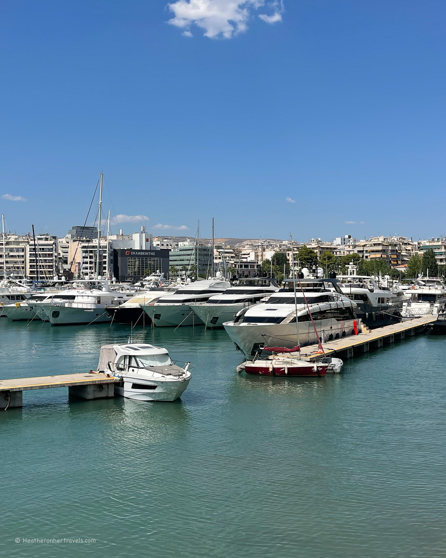 Marina Zea Piraeus Greece &copy; Heatheronhertravels.com