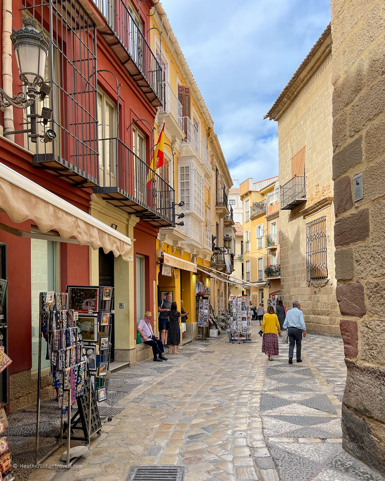 Old Town Malaga Spain &copy; Heatheronhertravels.com