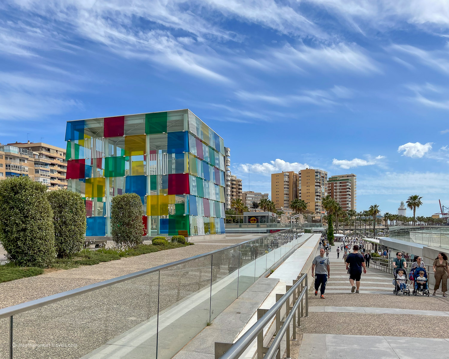 Pompidou centre Malaga Spain &copy; Heatheronhertravels.com