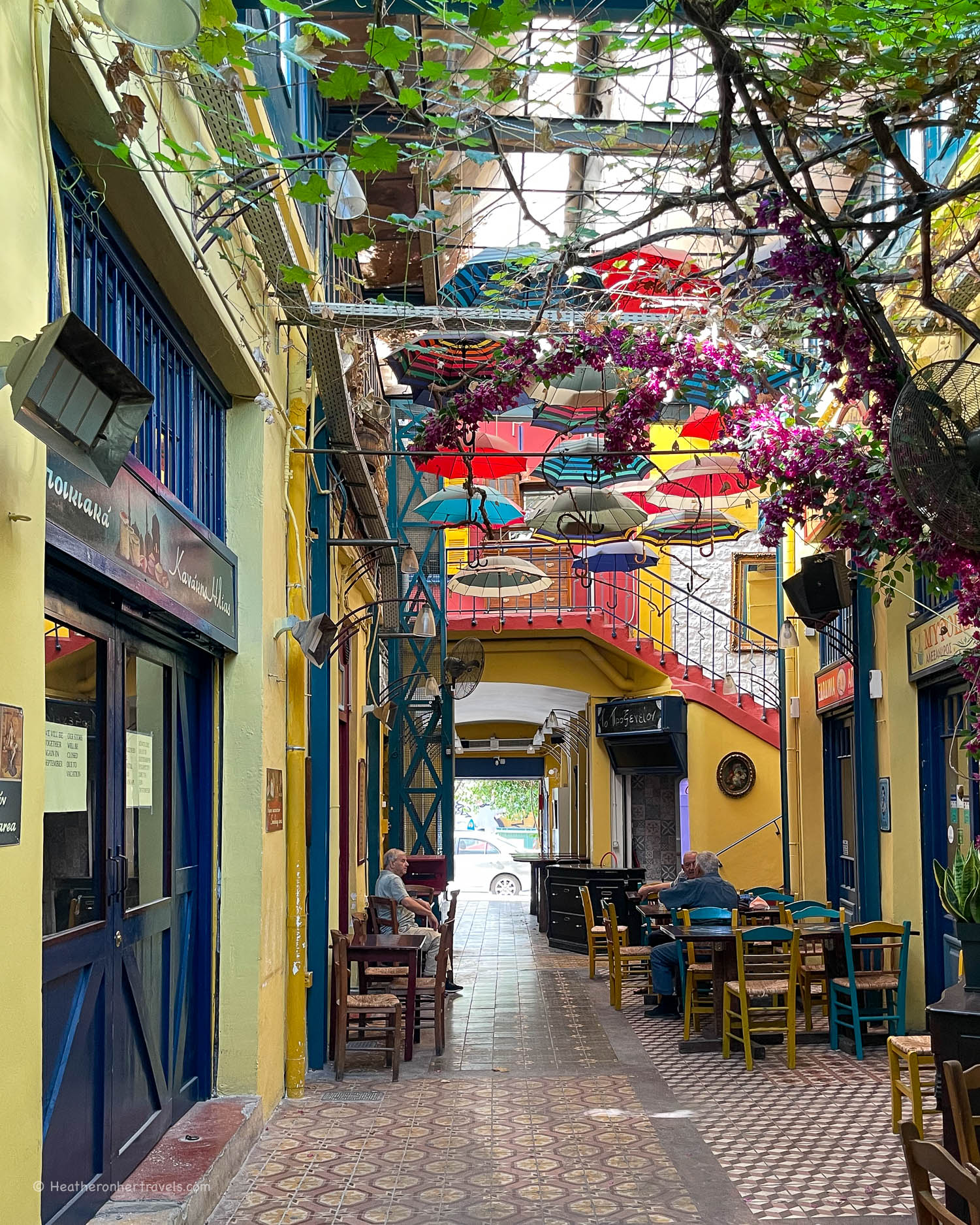 Rakadiki Stoa Kouvelou Piraeus Greece &copy; Heatheronhertravels.com