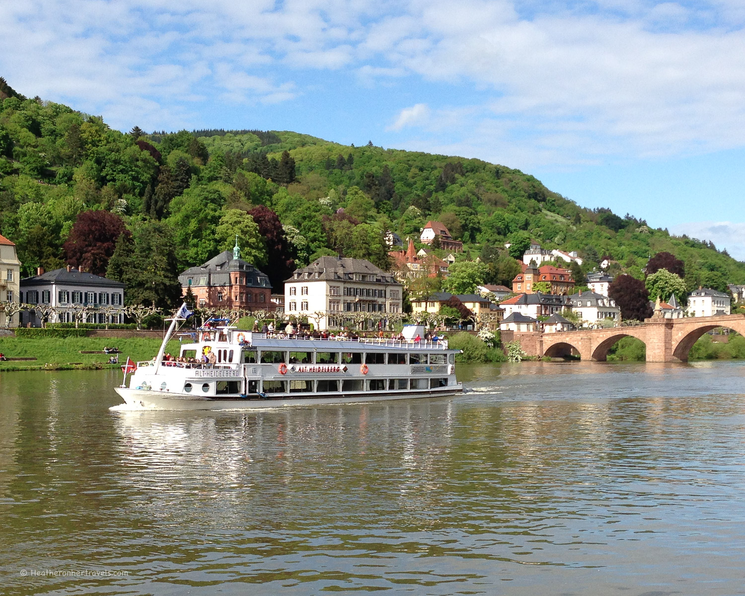Relax and watch the scenery drift by on a river cruise &copy; Heatheronhertravels.com