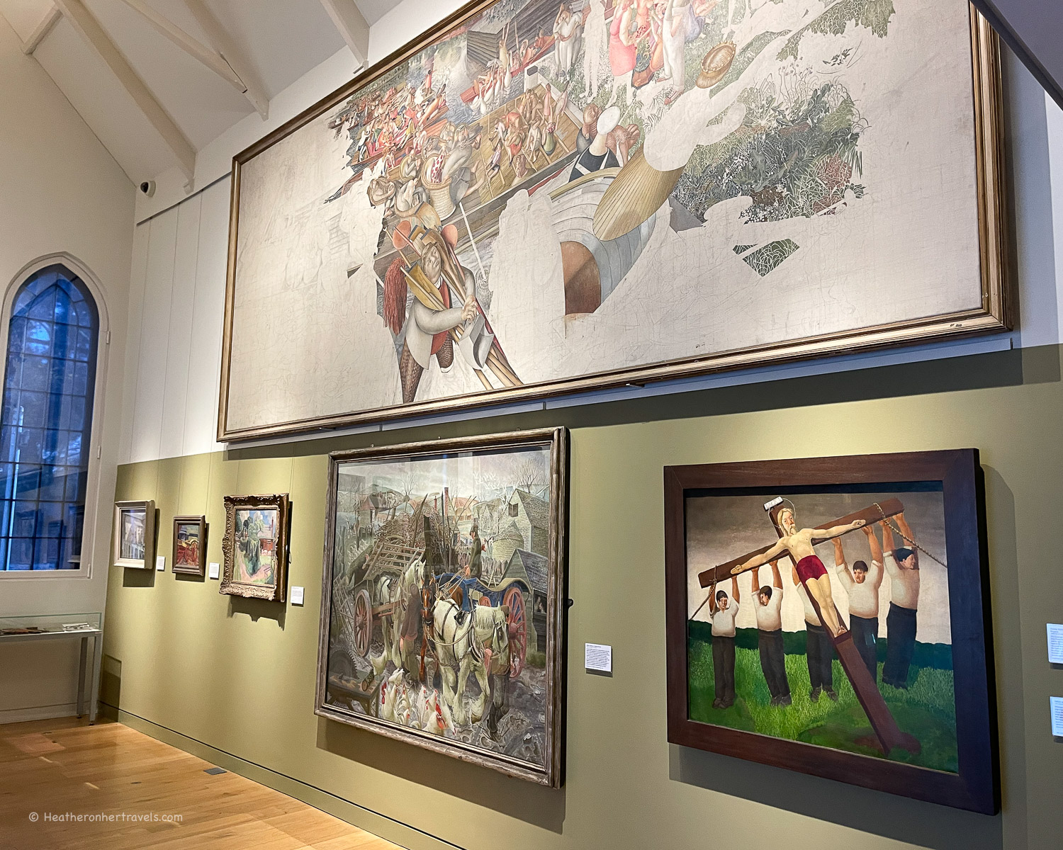 Stanley Spencer Gallery Cookham - Hiking on the Thames Path National Trail Photo_ &copy; Heatheronhertravels.com