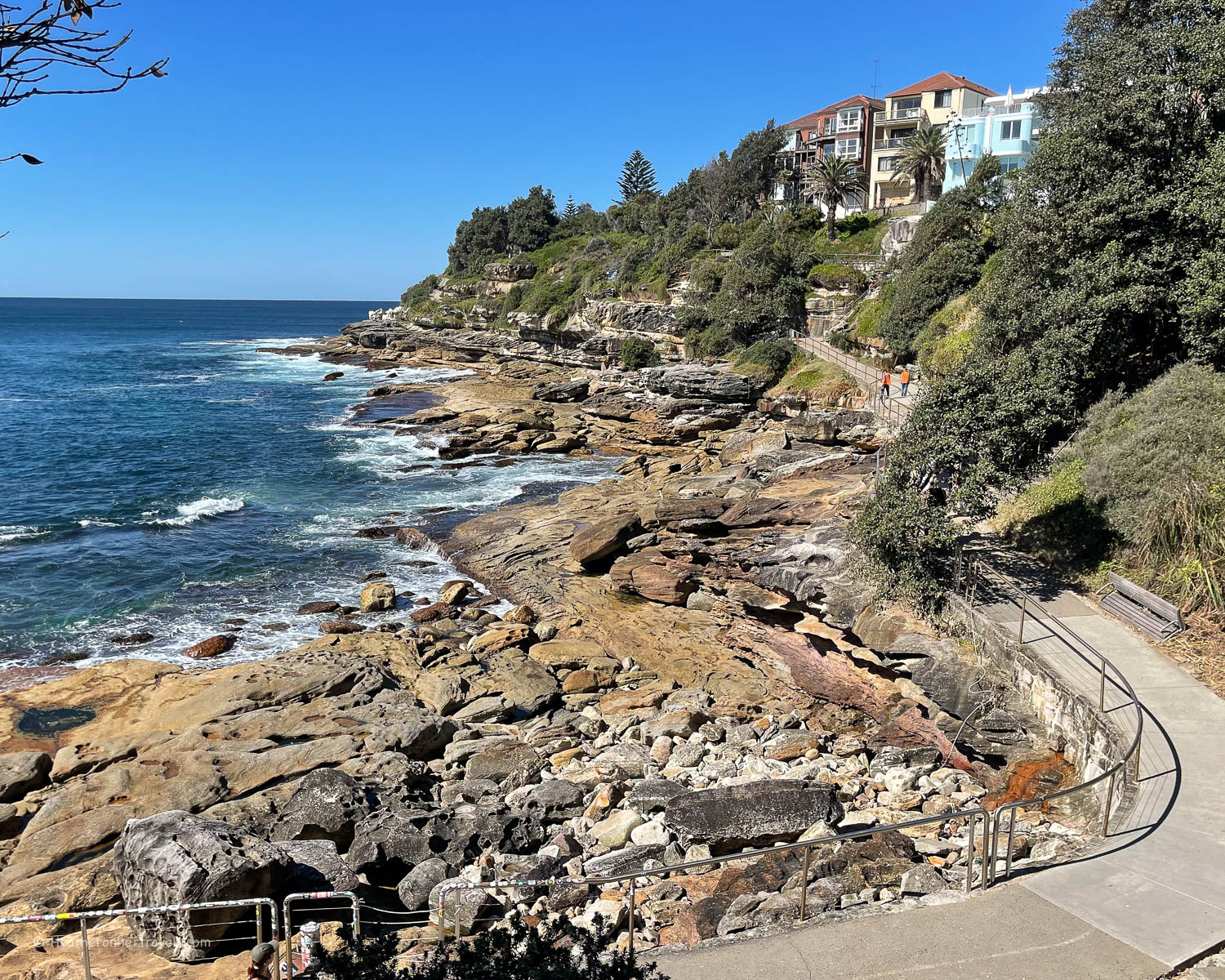 Tamaramara Point - Bondi to Coogee walk Sydney &copy; Heatheronhertravels.com