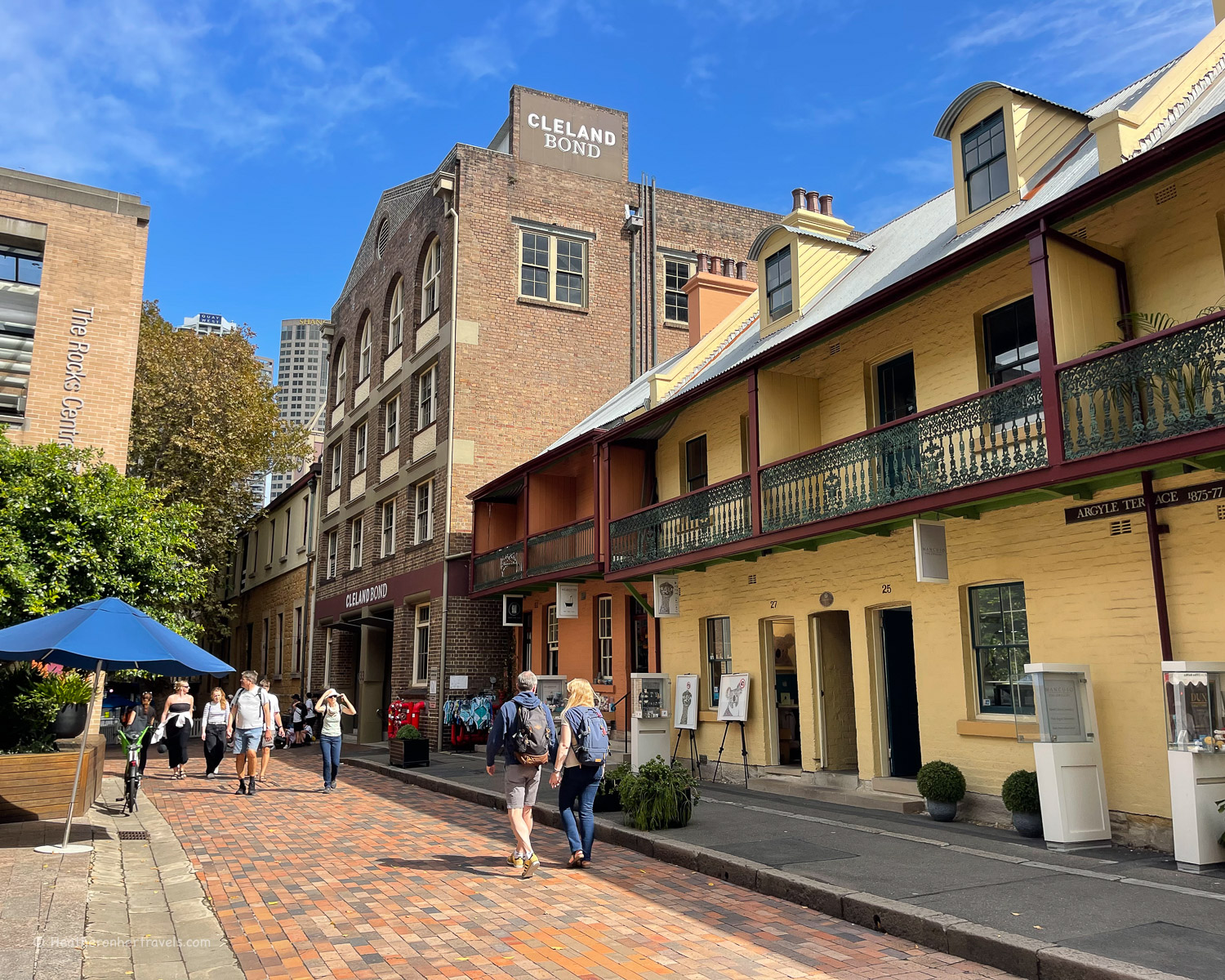 The Rocks, Sydney Australia &copy; Heatheronhertravels.com