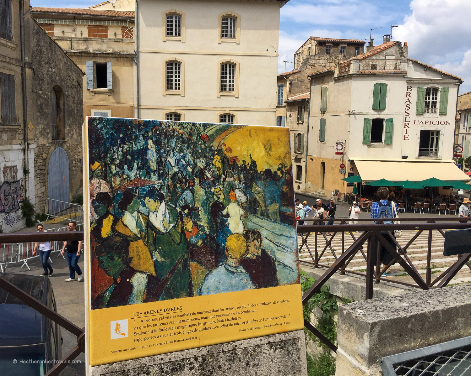 Van Gough at Arles France &copy; Heatheronhertravels.com