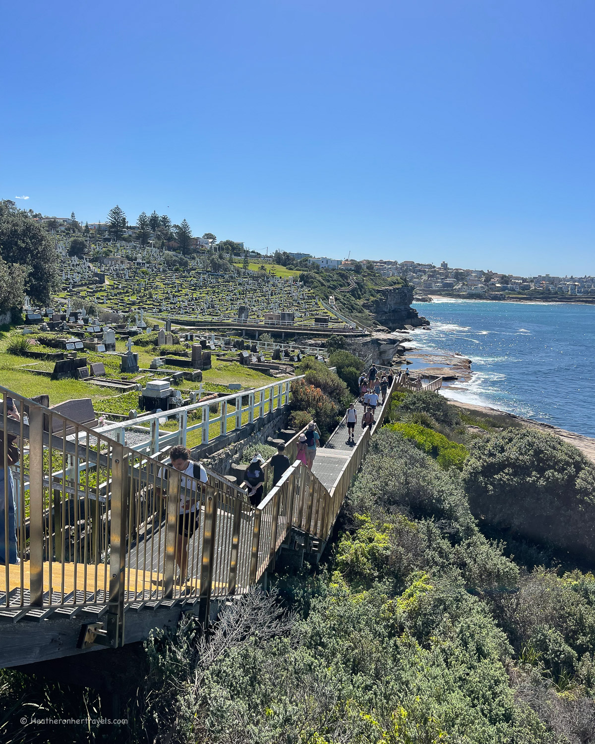 Waverley Cemetery - Bondi to Coogee walk Sydney &copy; Heatheronhertravels.com