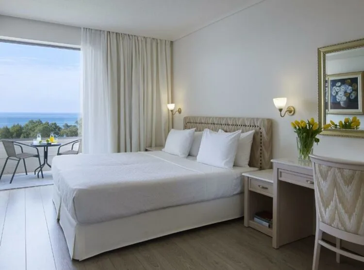 Amarilia Hotel bedroom Vouliagmeni Athens