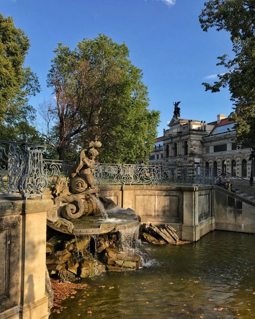 Things to see in Dresden - Br&uuml;hl's Terrace in Dresden Germany Photo Heatheronhertravels.com